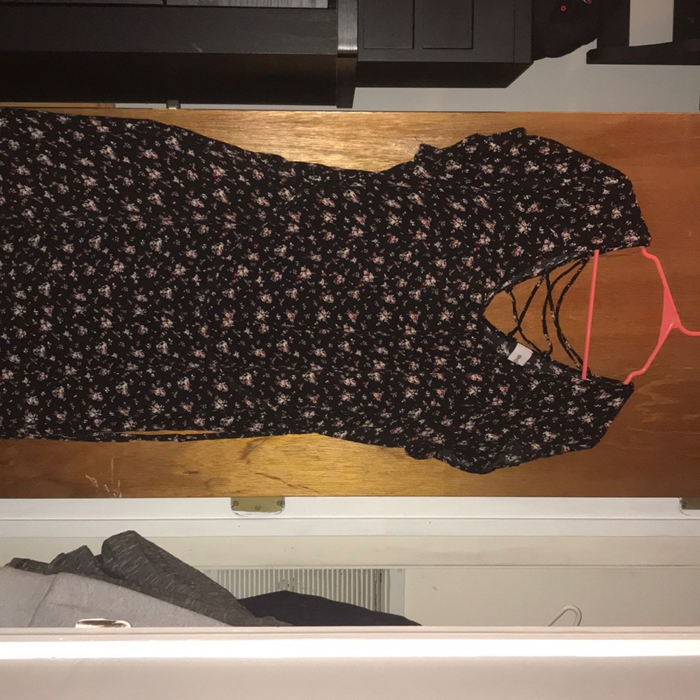 Plus size dress floral 3x